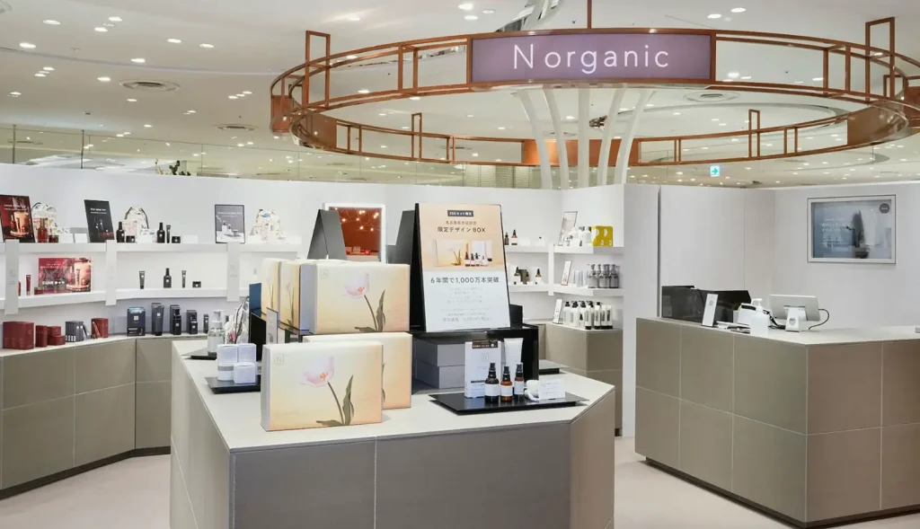 Nオーガニック直営店であるタカシマヤ ゲートタワーモール店